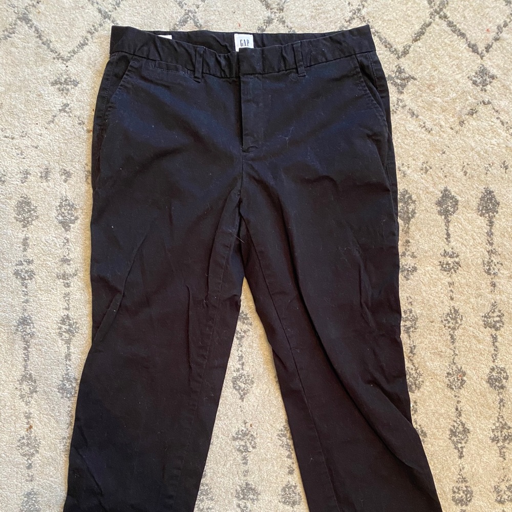 GAP Slim City Crop Black